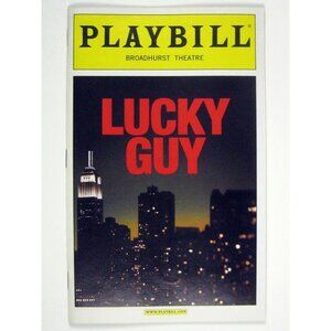Lucky Guy Broadway Playbill March 2013 NYC Tom Hanks Nora Ephron Maura Tierney